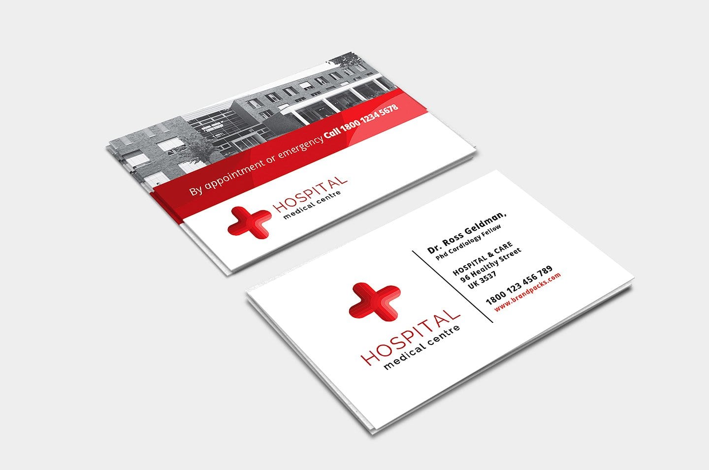 Medical Business Card Template in PSD, Ai & Vector BrandPacks