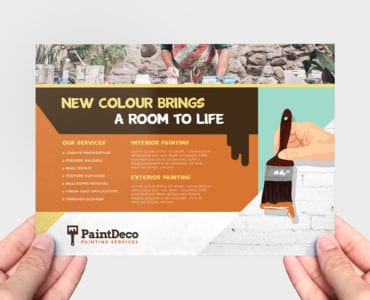 Painter & Decorator Flyer Template