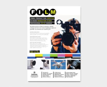 Videographer Poster Template
