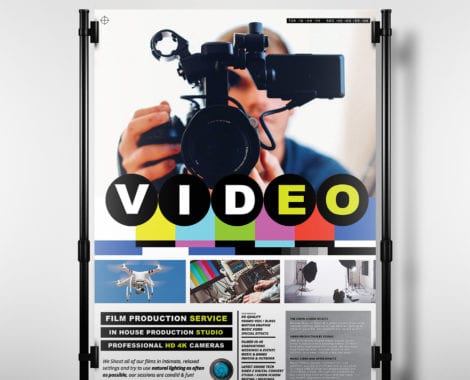 Videography Poster Template