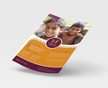 A4 Charity Poster Template