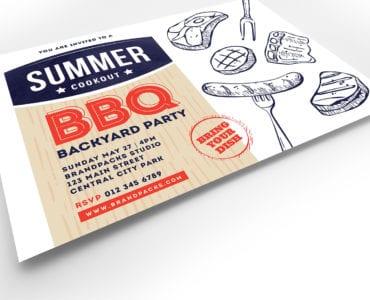 BBQ / Cookout Flyer Template