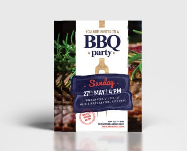 BBQ Flyer / Poster Template
