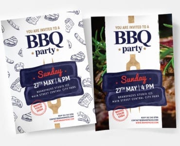 BBQ Flyer / Poster Template