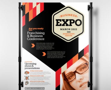 Business Expo Poster Template