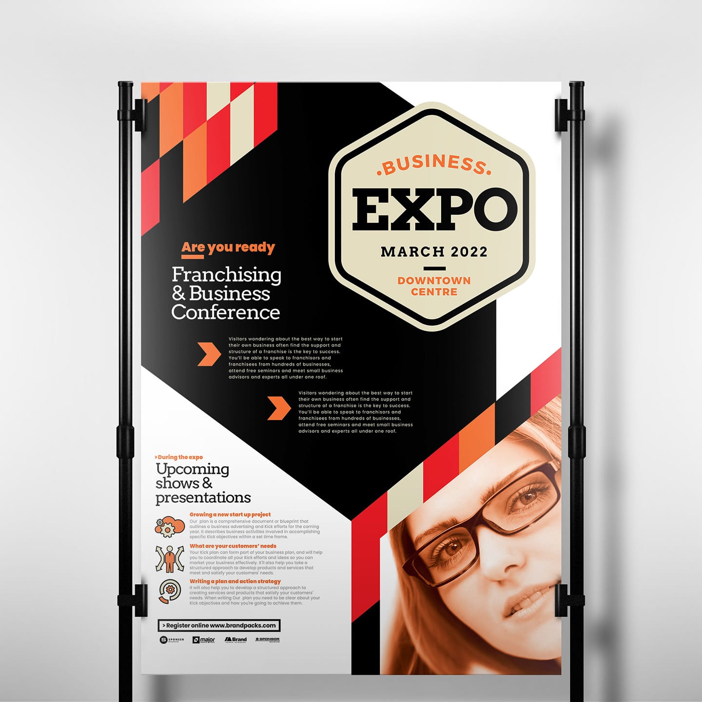 Business Expo Poster Template