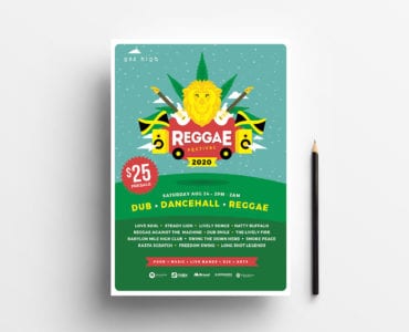 Reggae Festival Flyer / Poster Template