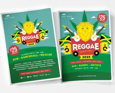 Reggae Festival Flyer / Poster Templatea