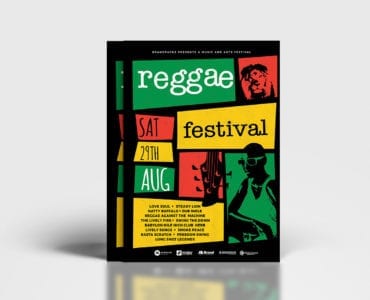 Reggae Festival Poster Template