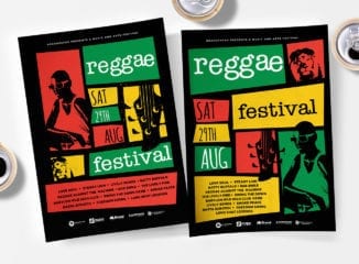 Reggae Festival Poster Templates