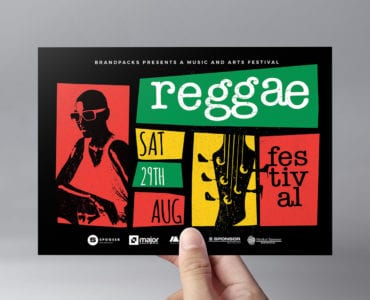 Reggae Flyer Template