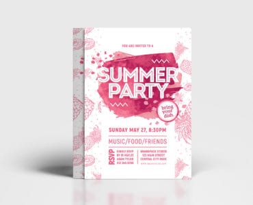 Summer Party Flyer / Poster Template