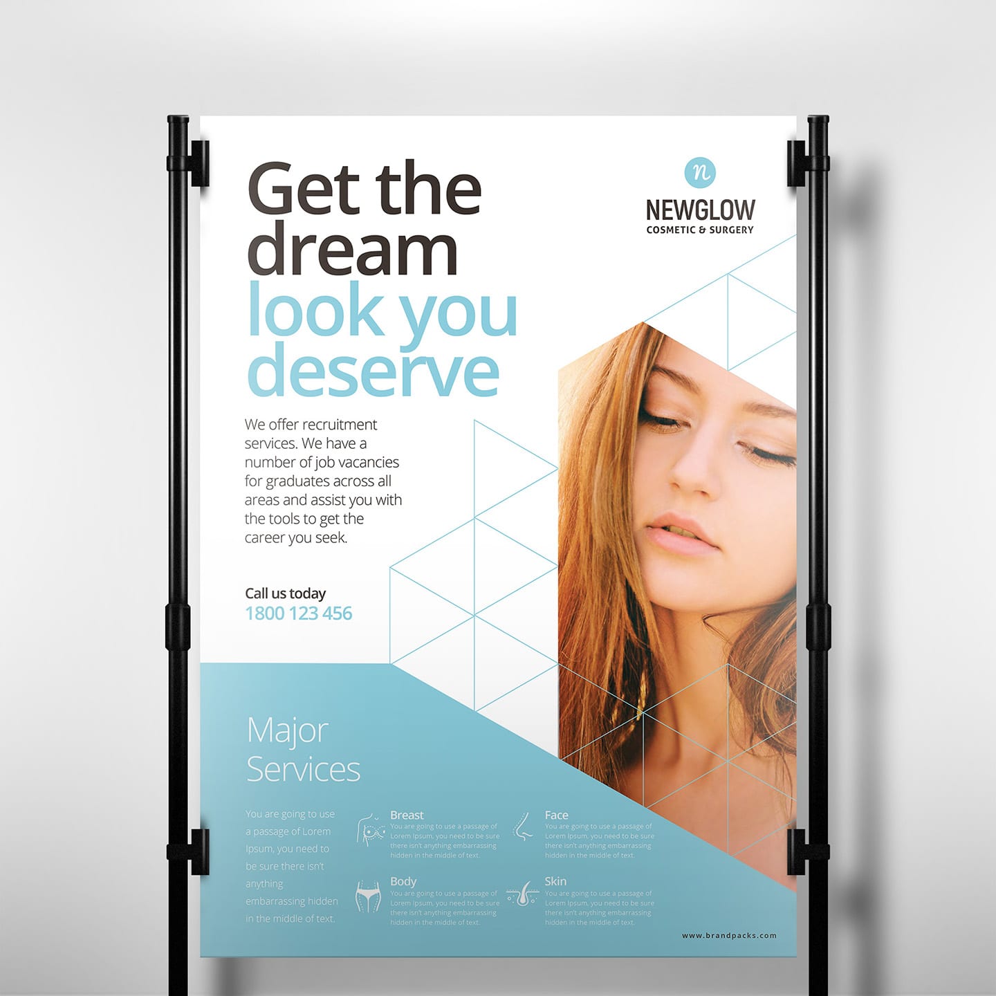 Cosmetic Surgery A3 Poster Template