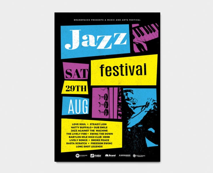 Jazz Poster Template - PSD, Ai & Vector - BrandPacks