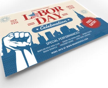 Labor Day Flyer Template