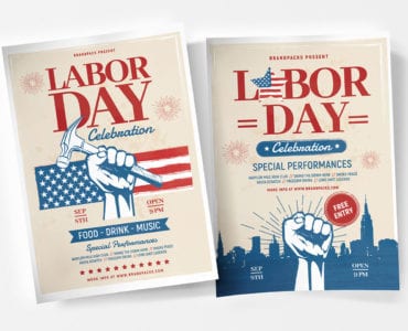 Labor Day Poster Templates