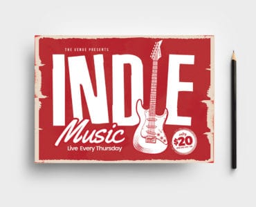 Live Music Flyer Template