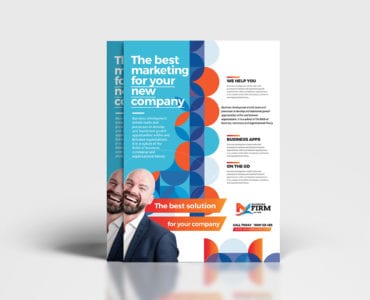 Modern Corporate A4 Poster Templates