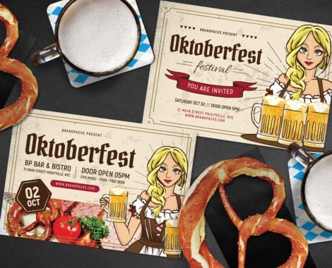 Oktoberfest Flyer Templates