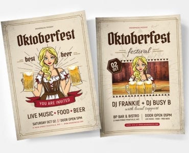 Oktoberfest Poster Templates