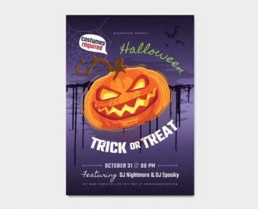 Halloween Poster Template V3