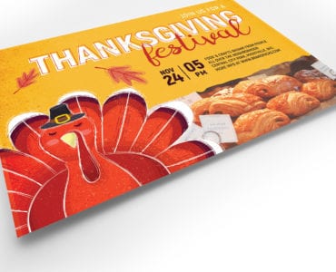 Thanksgiving Festival Flyer Template