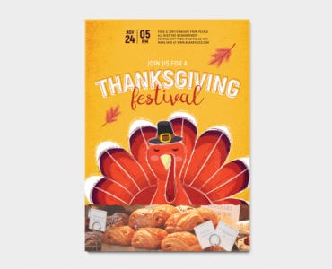Thanksgiving Festival Poster Template