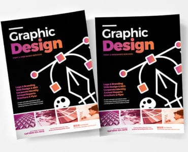 A4 Graphic Designer Poster Template