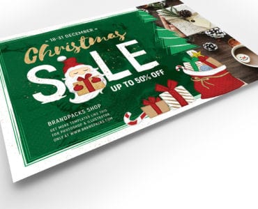 Christmas Sale Flyer Template