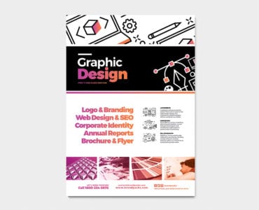 Graphic Design Agency Poster Template