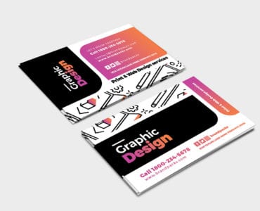 Graphic Designer Business Card Template