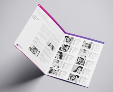 Modelling Agency Brochure Template