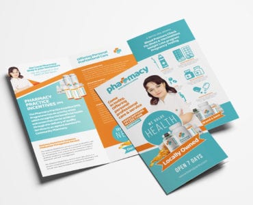 Pharmacy Trifold Brochure Template
