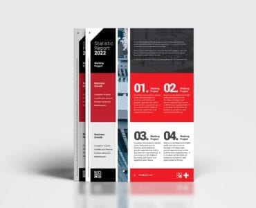 Swiss Style Poster / Flyer Template