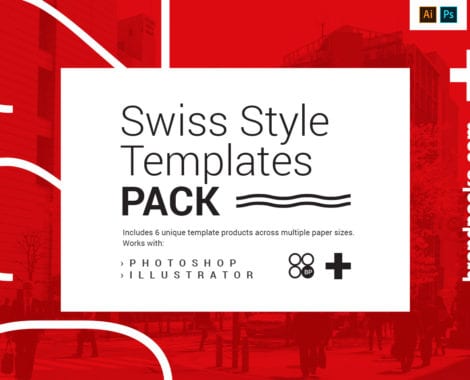 Swiss Style Templates Pack