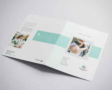 Wedding Photographer Brochure Template v2