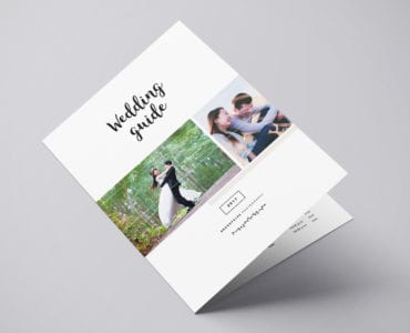 Wedding Photographer Brochure Template