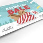 Boxing Day Sale Flyer Template