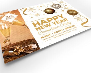 NYE Party Flyer Template