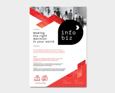A4 Business Poster Template