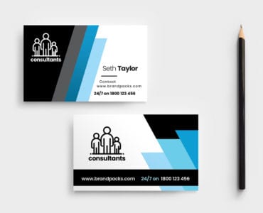Consultant Business Card Template