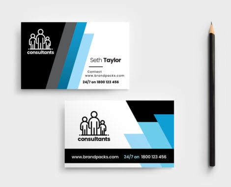 Consultant Business Card Template