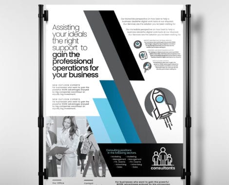 Consultant Poster Template