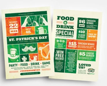 St. Patrick's Day Flyer Templates