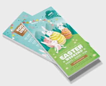 Easter DL Rack Card Template