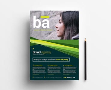A4 Brand Agency Flyer/Poster Template