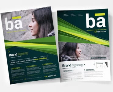 A4 Brand Agency Flyer/Poster Templates