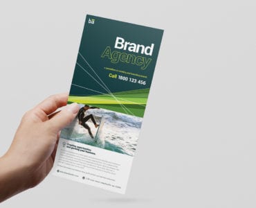 Brand Agency DL Card Template