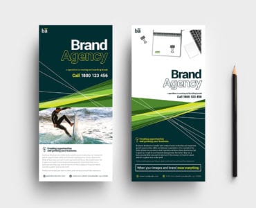 Brand Agency DL Card Template