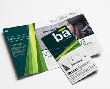 Brand Agency Tri-Fold Brochure Template